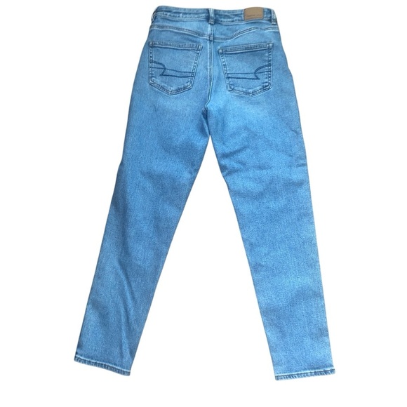 American Eagle Outfitters Blue Straight Leg Jeans Classic Fit - Picture 7 of 7